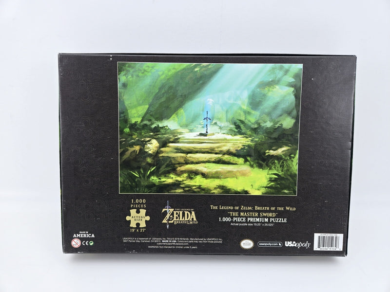 Zelda Breath of the Wild MASTER SWORD Puzzle, GameStop Exclusive - SEALED!