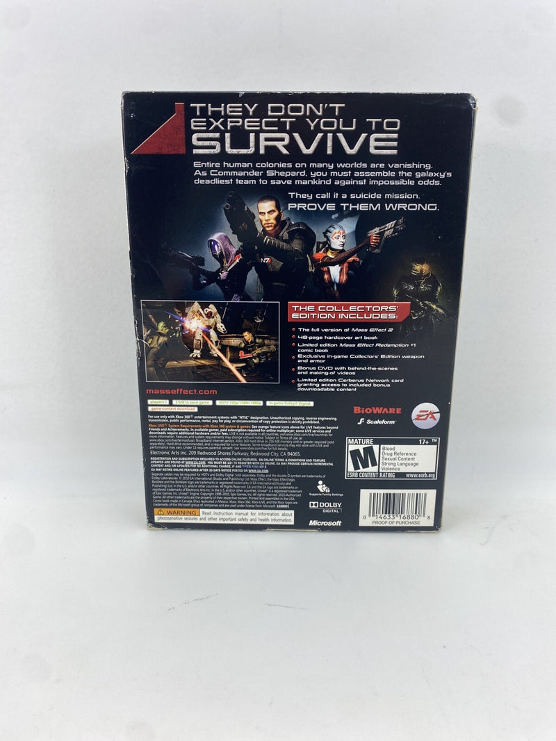Xbox 360 Mass Effect 2 Collectors Edition