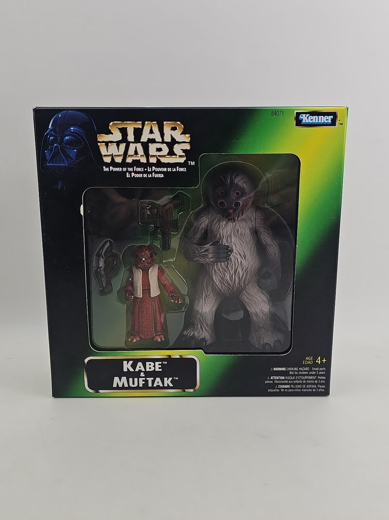 Kenner Star Wars Power Of The Force KABE & MUFTAK Exclusive 2 Pack 3.75" 1998