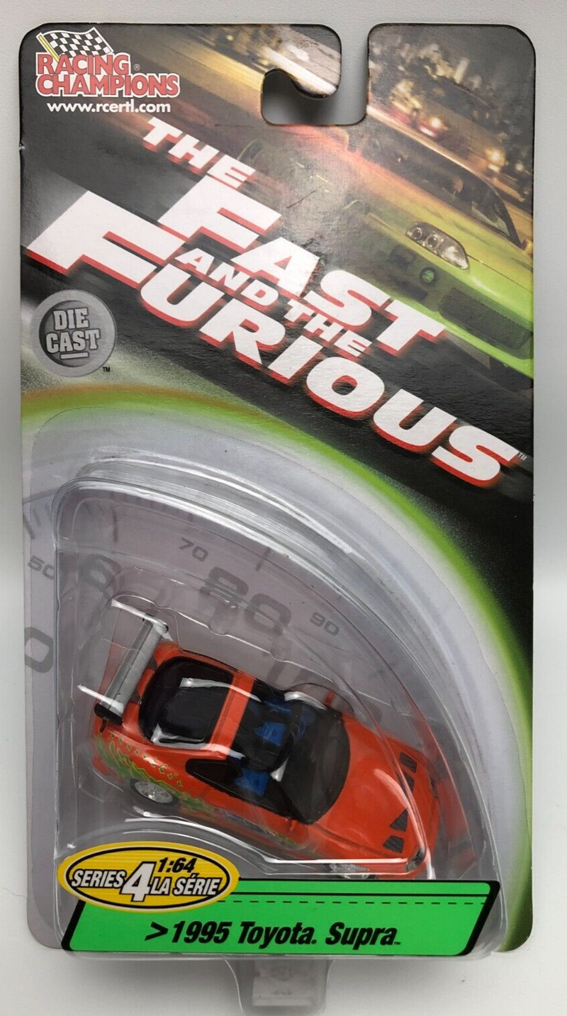 1995 Toyota Supra The Fast and The Furious Series 4 Racing Champions 2002