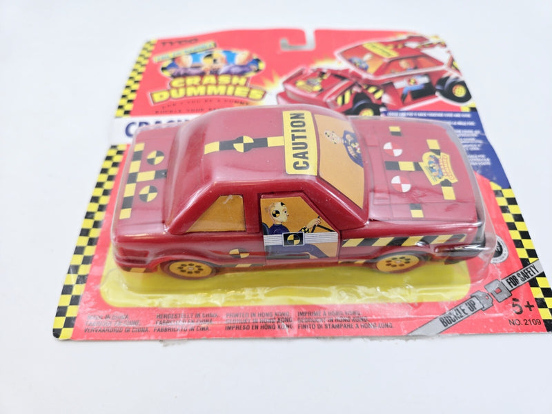 Tyco Incredible Crash Dummies Crash-A-Part Red Car 1992 No.2109 Vintage New RARE