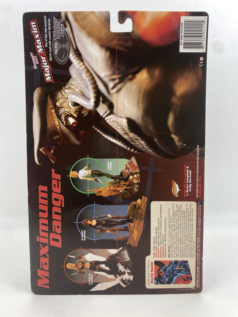 1999 Scott Campbell's Danger Girl - Major Maxim McFarlane Toys MOC