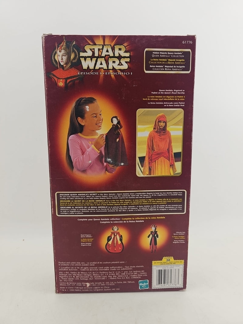 Hasbro Star Wars Episode 1 Hidden Majesty Queen Amidala 12 Inch Figure Doll NIB