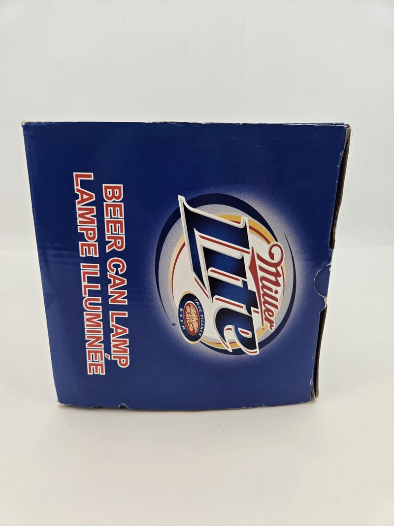 NEW 1994 Miller Lite Rabbit Tanaka Rotating Lamp Display Beer Retro Blue 12"