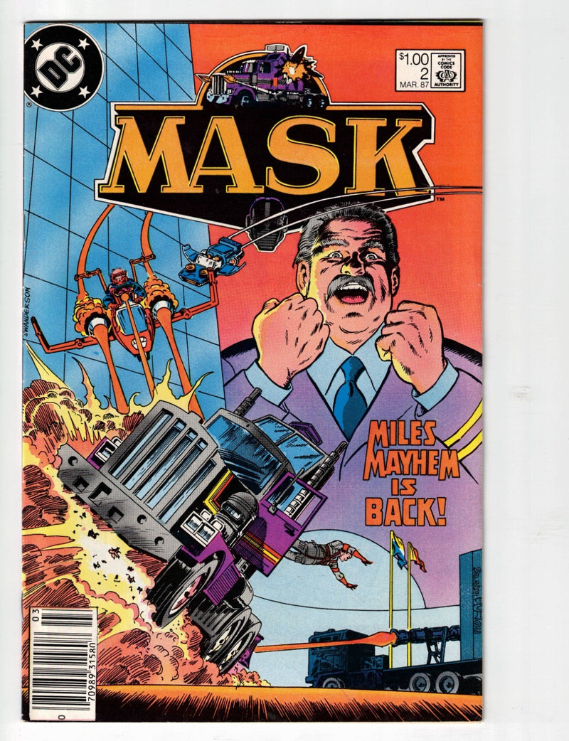 Mask #2 1986 Newsstand Variant