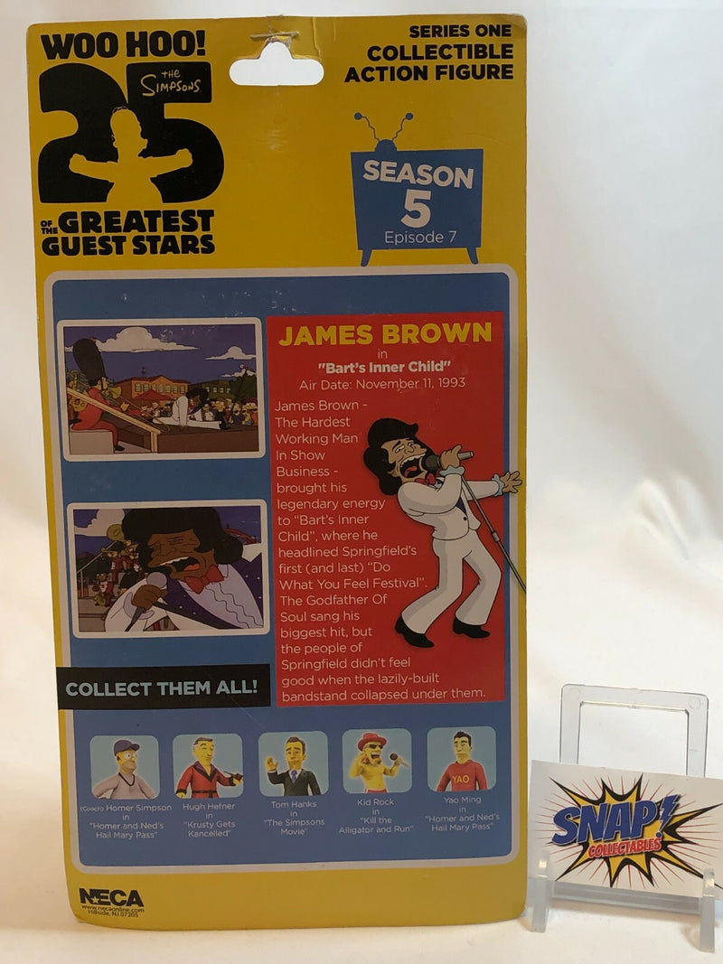 James Brown - The Simpsons - 25 Years - 2013 Neca