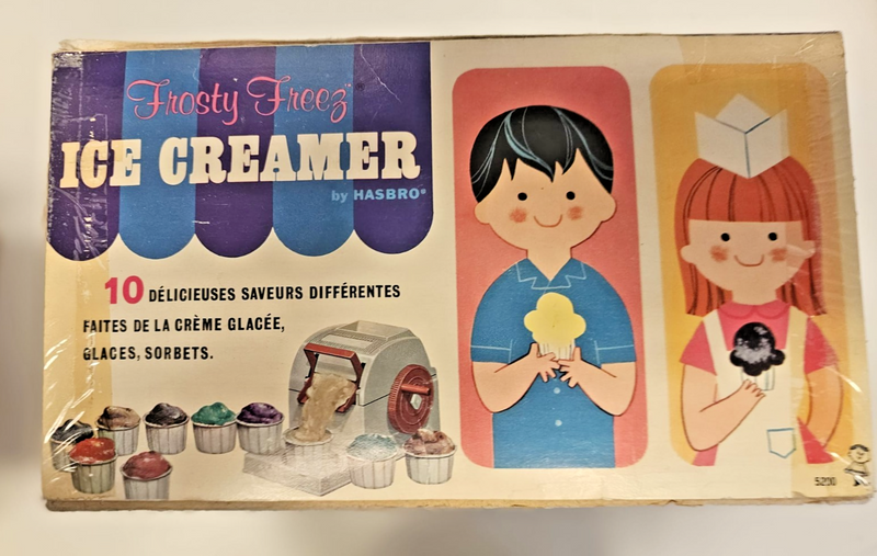 VINTAGE 1950's Frosty Freez Ice Creamer Hassenfeld Bros Hasbro
