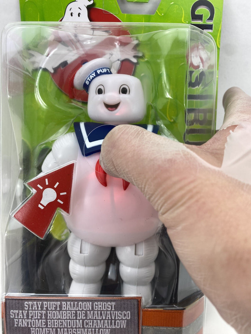 Ghostbusters 6 Inch Stay Puft Marshmallow Man Movie 2016 Light Up Works Happy