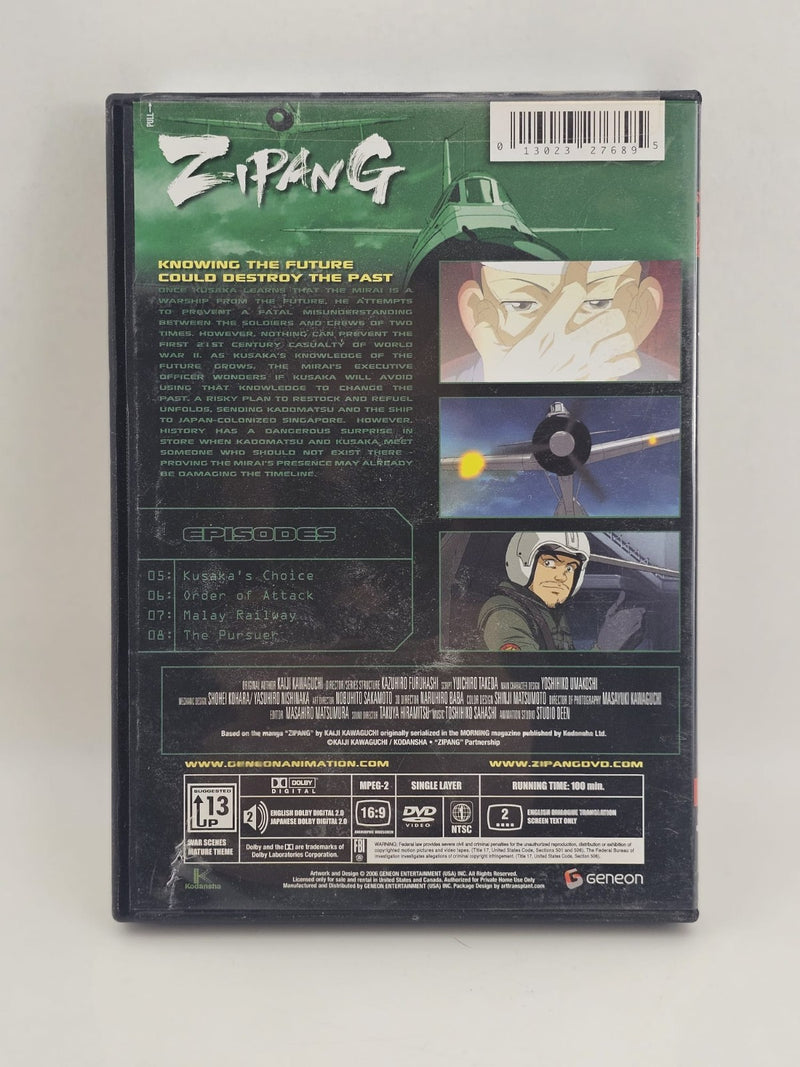 Zipang: Time for War Vol. 3 DVD