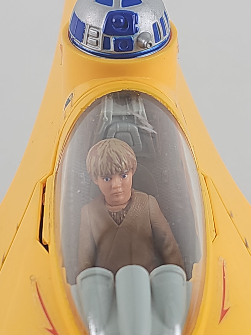 Star Wars Episode 1 Naboo N-1 Starfighter Working Lights And Sounds w/ Anakin