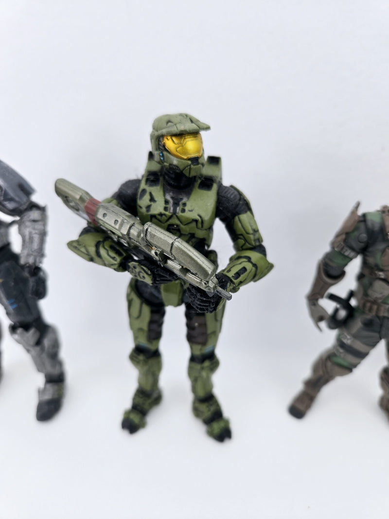 HALO MCFARLANE BULK LOT OF 7 FIGURES NICE !