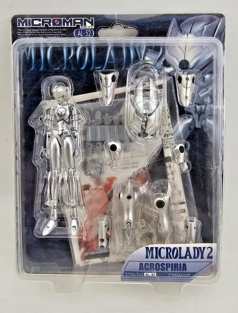 NEW Japan 2006 Takara Micronauts Microman AcroLady AL-52 AcroSpiria MOC