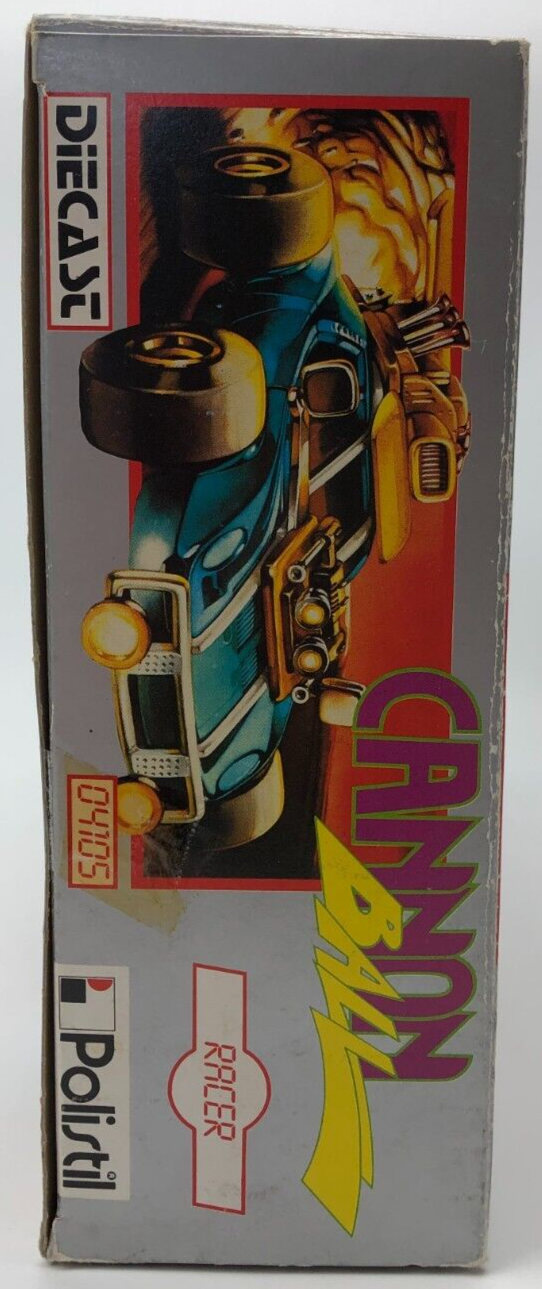 Cannon Ball Racer Vintage Toy Car 1983 Polistil