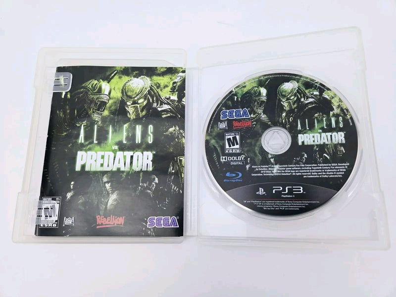 ps3 Playstion 3 Cib Complete In Box Aliens VS Predator