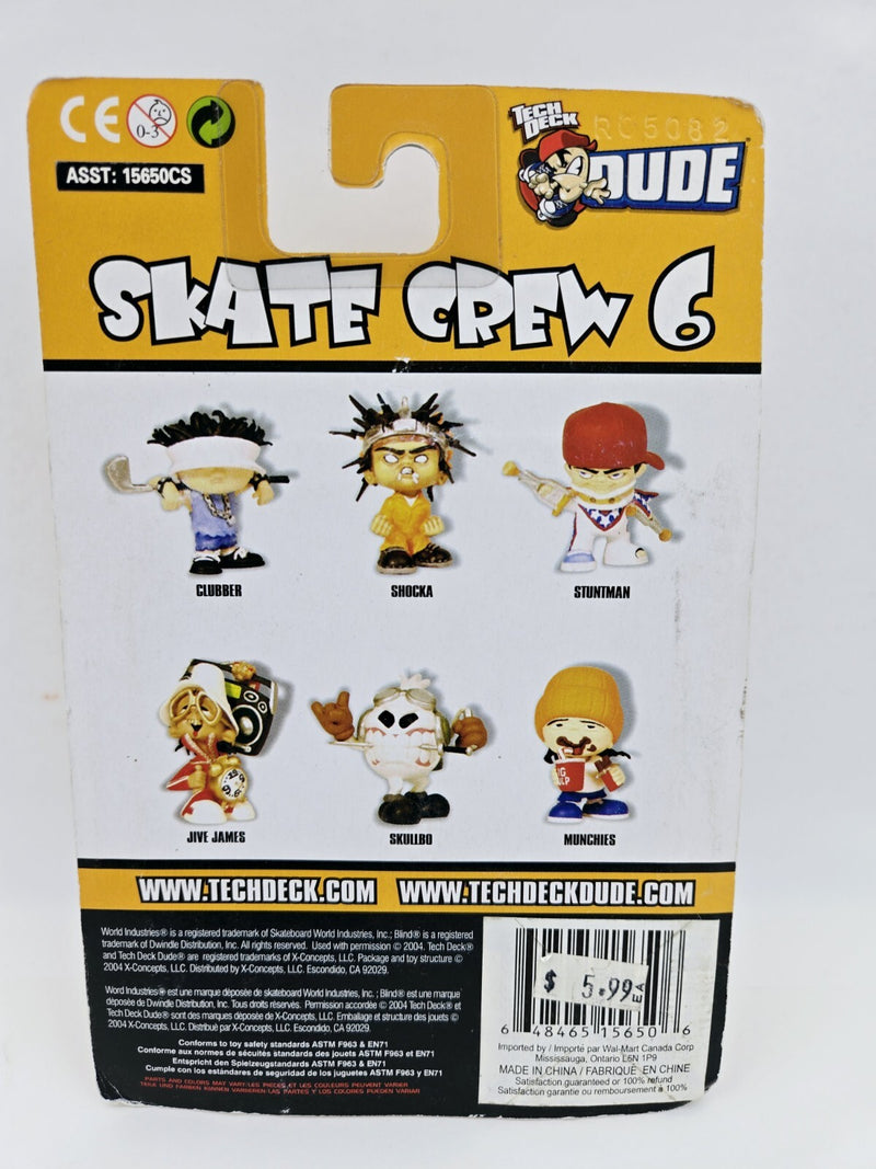 Tech Deck Dude Skate Crew 6 MUNCHIES Sealed New 2004 GRAIL