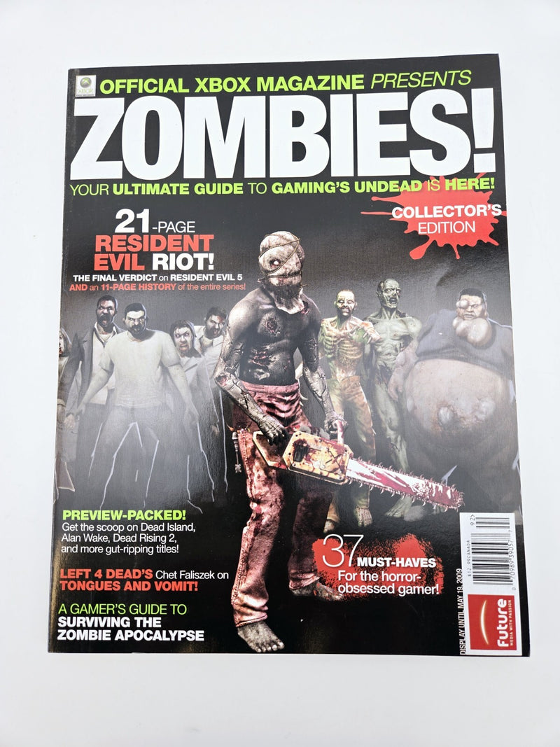 ZOMBIES Magazine COLLECTORS Edition RESIDENT EVIL Chris Redfield Dead Space