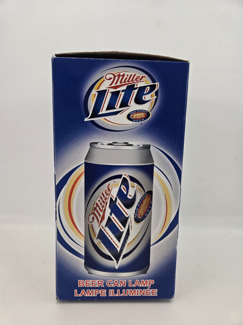 NEW 1994 Miller Lite Rabbit Tanaka Rotating Lamp Display Beer Retro Blue 12"