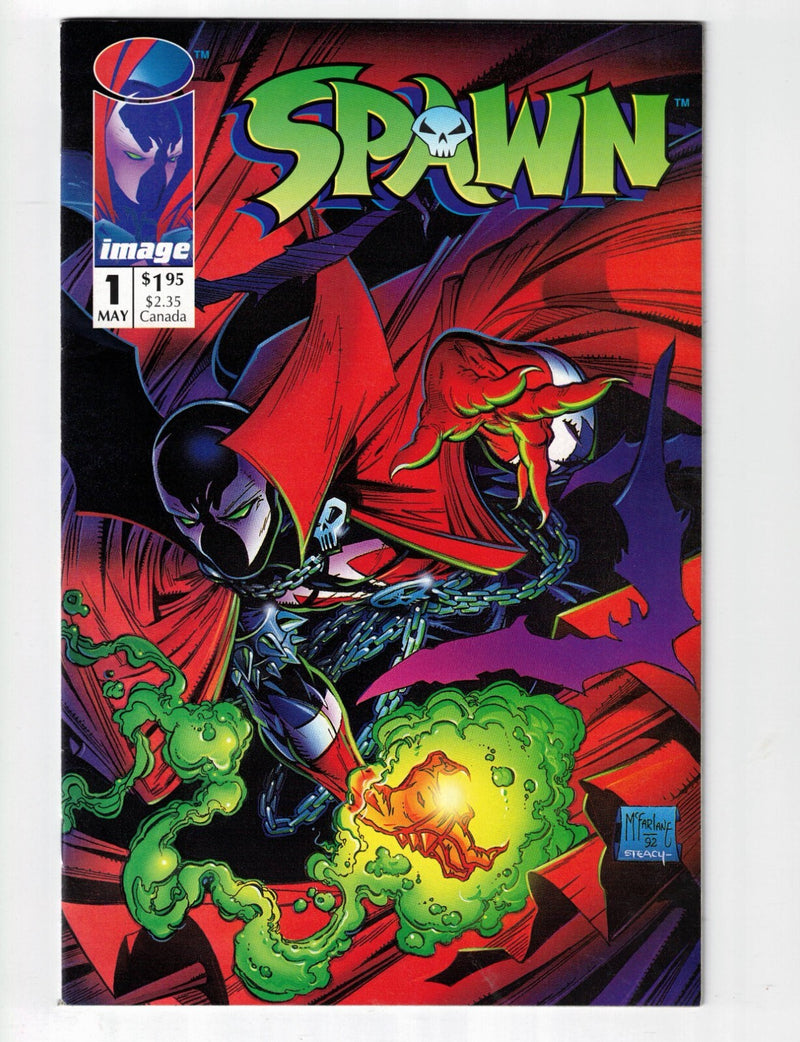 Spawn #1 1992 1st App Malebolgia Spawn Sam & Twitch Direct Edition