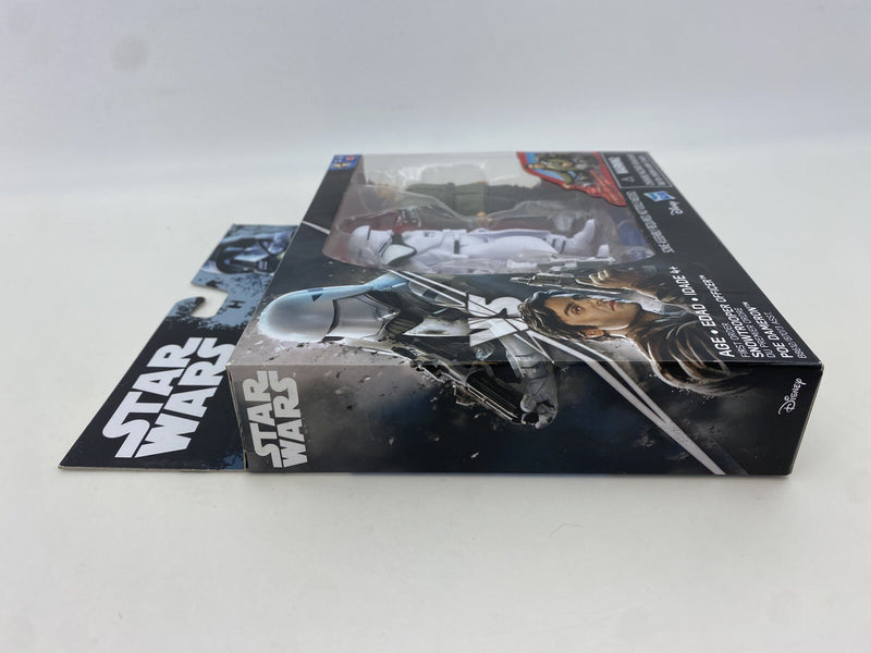 Star Wars First Order Snowtrooper Officer vs Poe Dameron 3.75"  2 Pack 2016 New