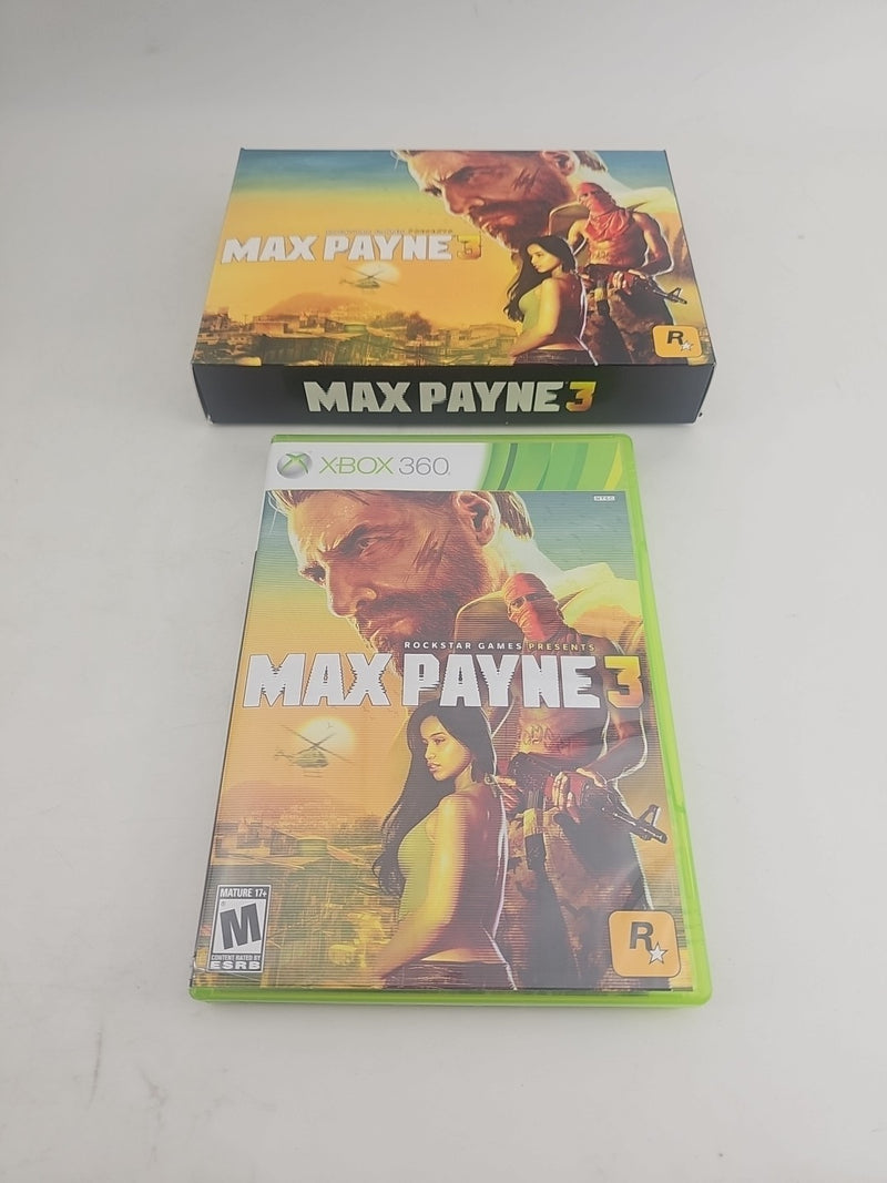 Max Payne 3 -- Special Edition (Microsoft Xbox 360, 2012)
