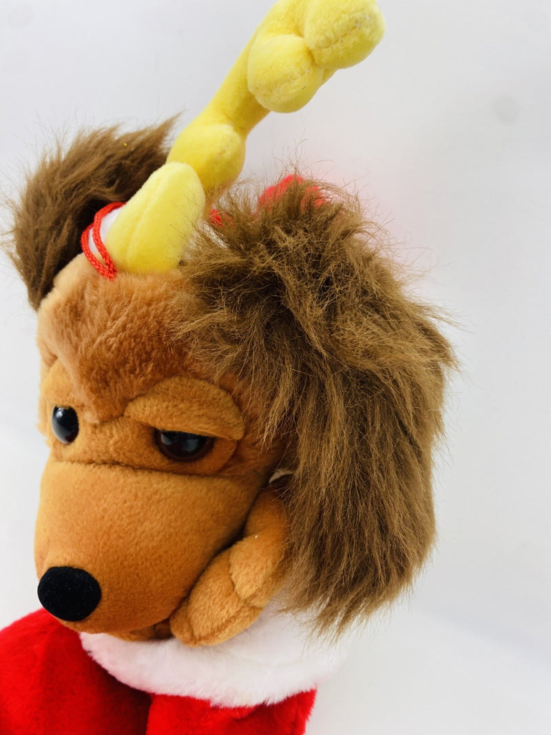 1998 The Grinch Who Stole Christmas Max Dog Stocking Hanger Rare Disney