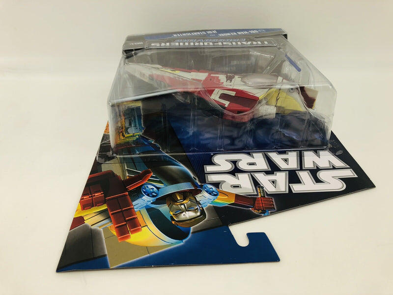 Star Wars Transformers Crossovers Obi-Wan Kenobi Jedi Starfighter 2010 Hasbro