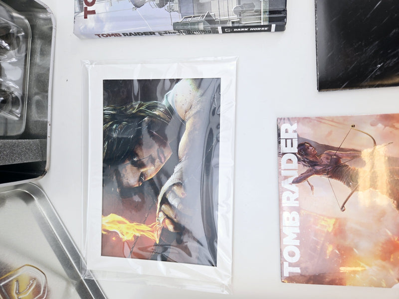 Tomb Raider Collector's Edition Survival Kit Xbox 360 C Lara Croft No Game/patch