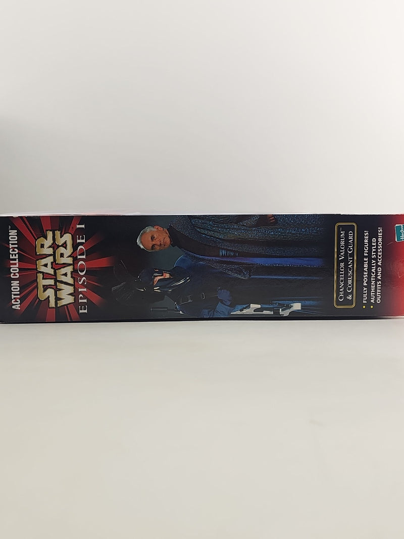 Chancellor Valorum & Coruscant Guard 12" 1999 STAR WARS Episode 1 MIB #2 D1