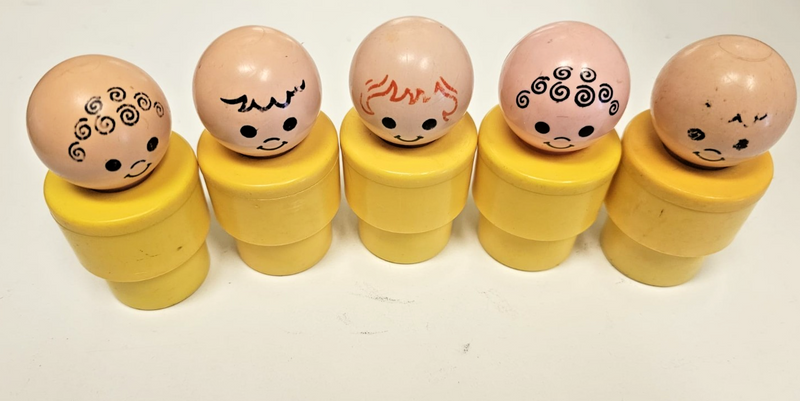Fisher-Price Little People Assorted Lot of 5 As Pictured
