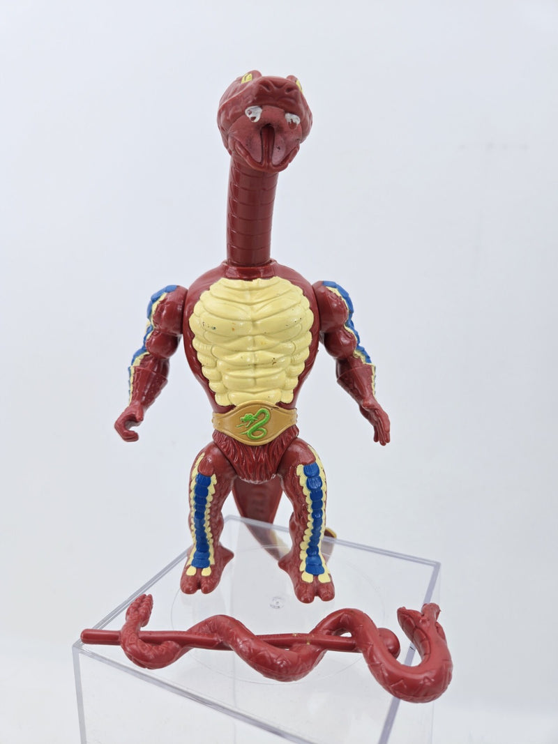 He-Man Masters of the Universe MATTEL MOTU 100% Complete 1986 RED NECK RATTLOR
