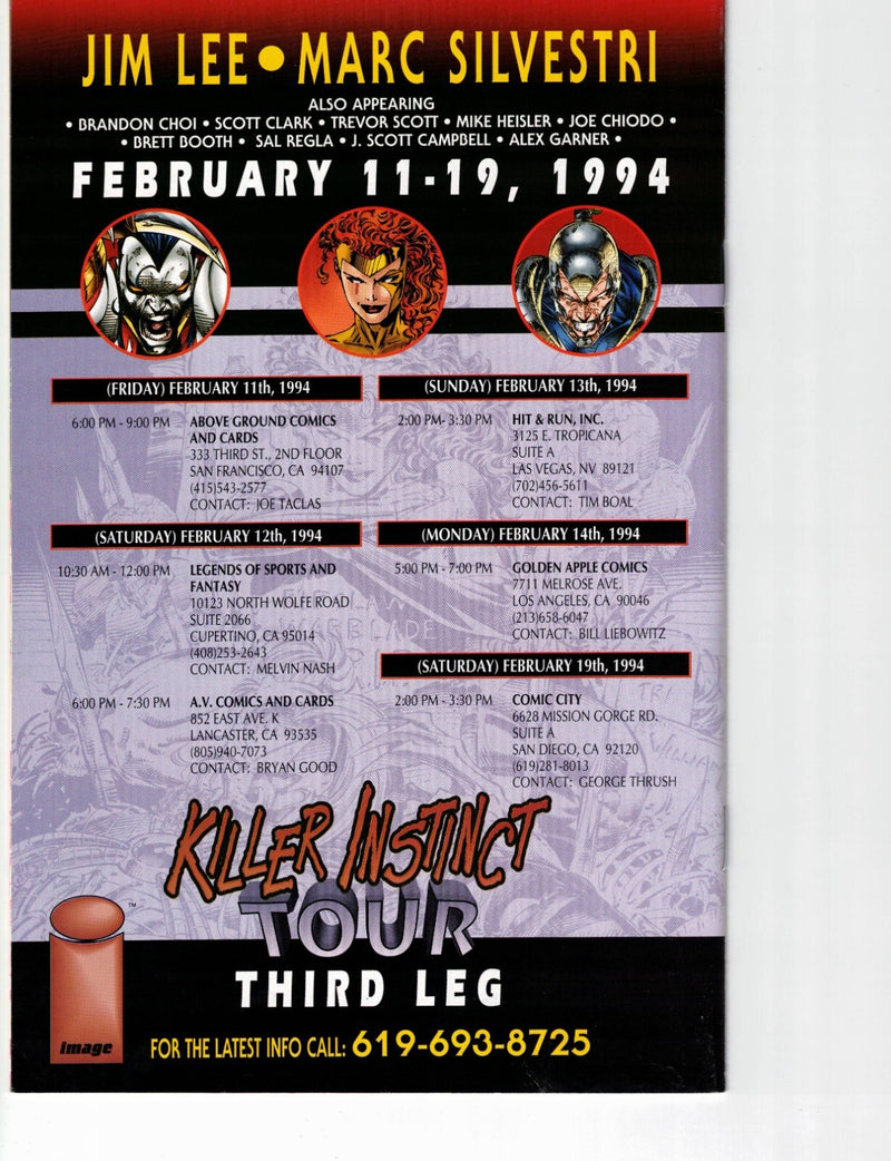 Gen-13 #1 1994 Direct Edition