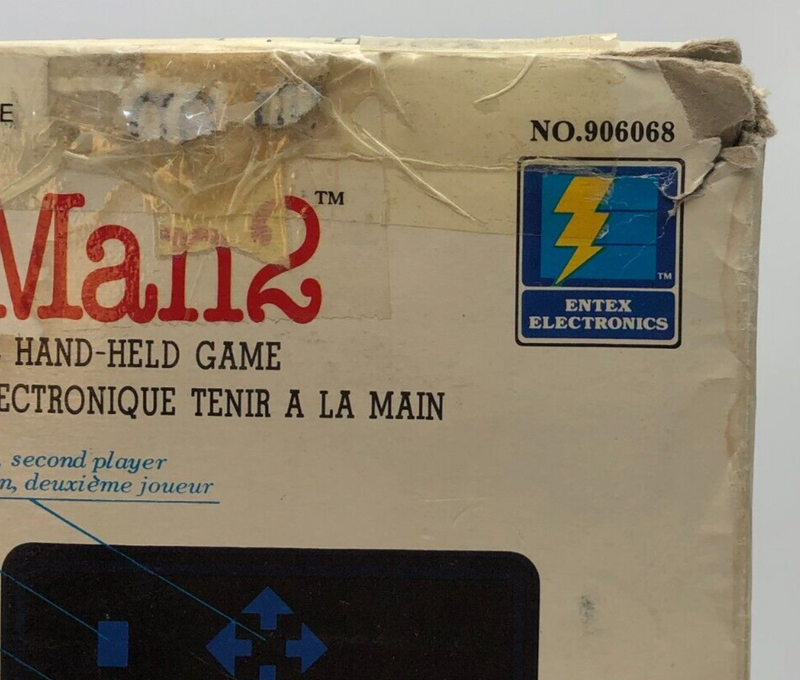 Pacman 2 Hand Held Game 1980 Entex No. 906068 Working in Open Box