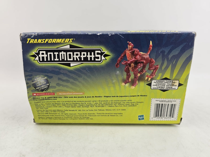Hasbro ANIMORPHS Mega Series 1999 Visser Three/Inferno Creature VGC COMPLETE