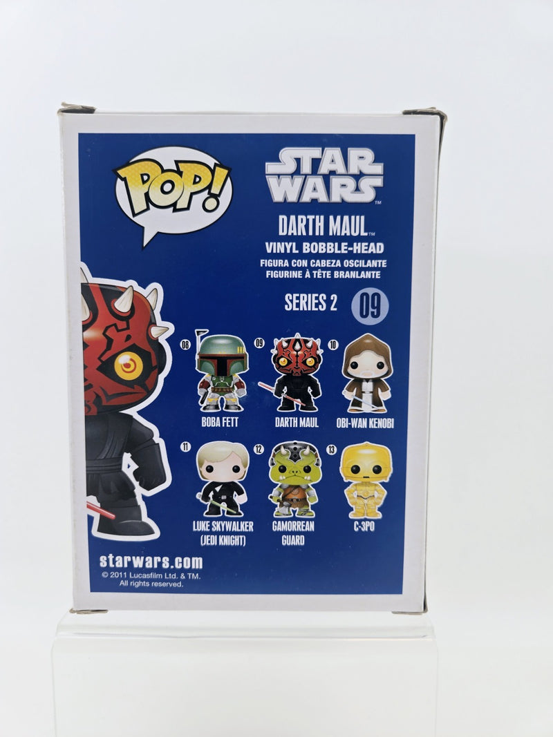 Funko Pop Star Wars Darth Maul #09 Blue Box