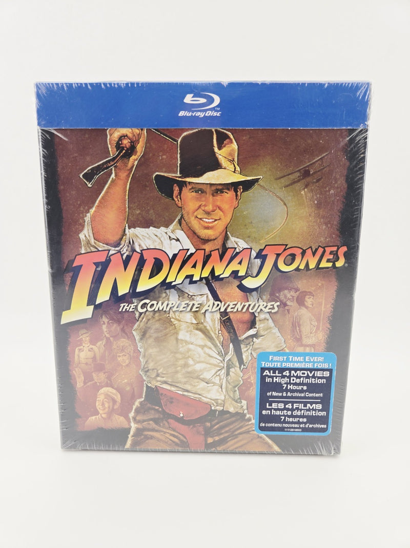 Indiana Jones The Complete Adventures Blu-Ray New Sealed