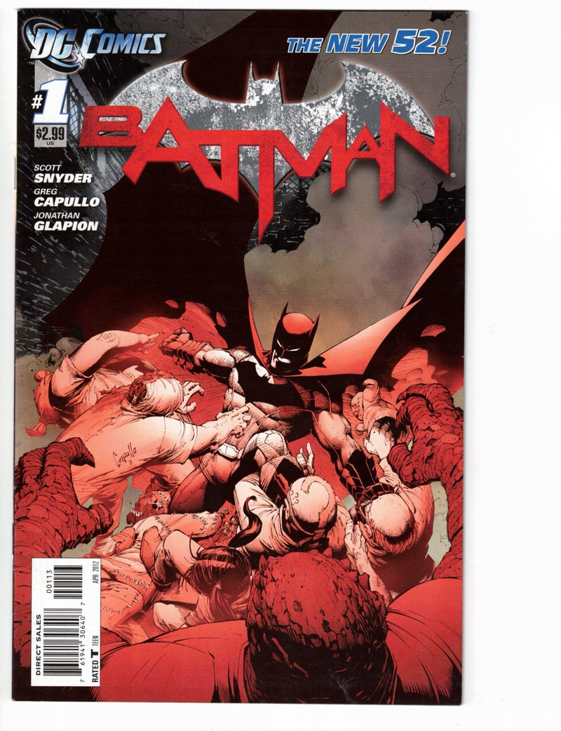 Batman #1 New 52 2011 First appearance Lincoln March 3rd Printing