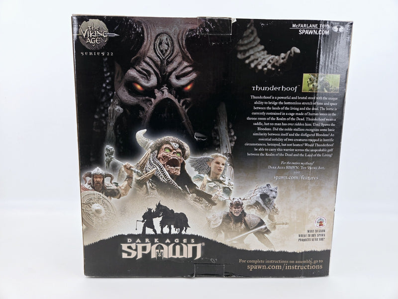 McFarlane Dark Ages Spawn Series 22 the Bloodaxe and Thunderhoof Figures New