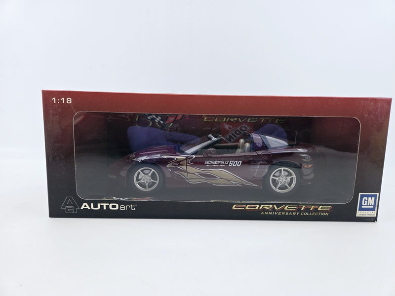 Auto Art 1:18 GM Corvette 50th Anniversary Collection INDIANAPOLIS 500