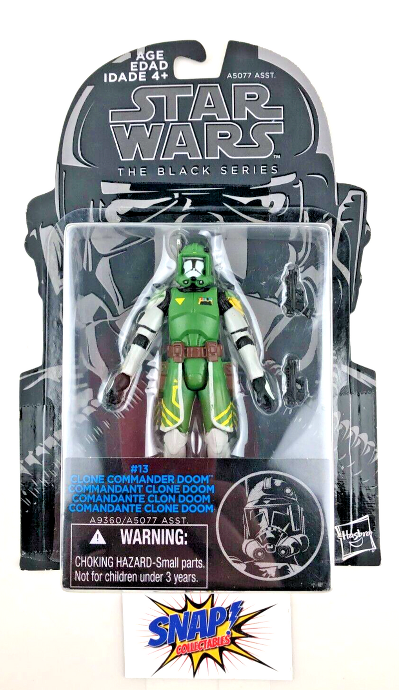 #13 Clone Commander Doom Star Wars The Black Series 2014 Hasbro