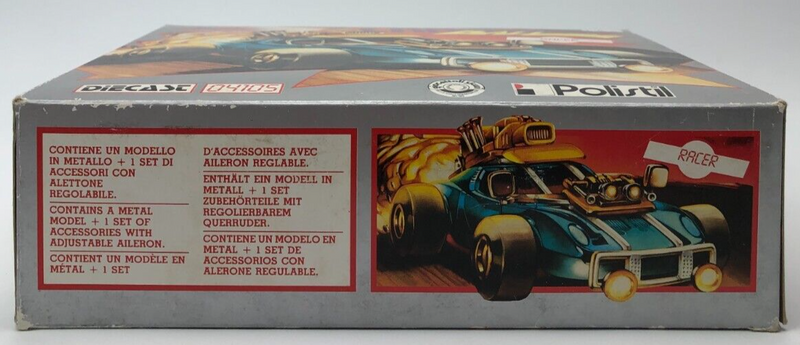 Cannon Ball Racer Vintage Toy Car 1983 Polistil