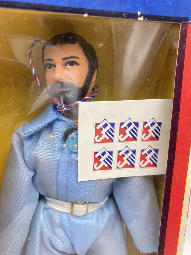 VINTAGE  MEGO  ACTION  JACKSON  ACTION  FIGURE  WITH  STICKERS  Dog Tag Outfit