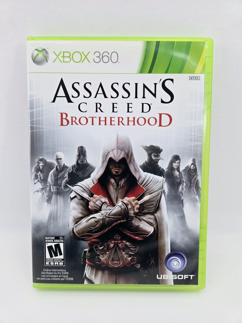 Xbox 360 Cib Complete In Box Tested  Working Assassins Creed Brotherhood Bonus