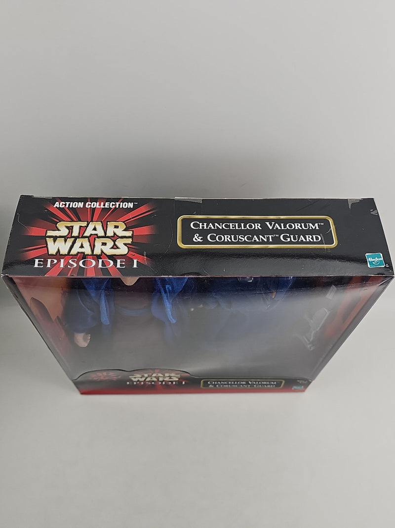 Chancellor Valorum & Coruscant Guard 12" 1999 STAR WARS Episode 1 MIB #2 D1