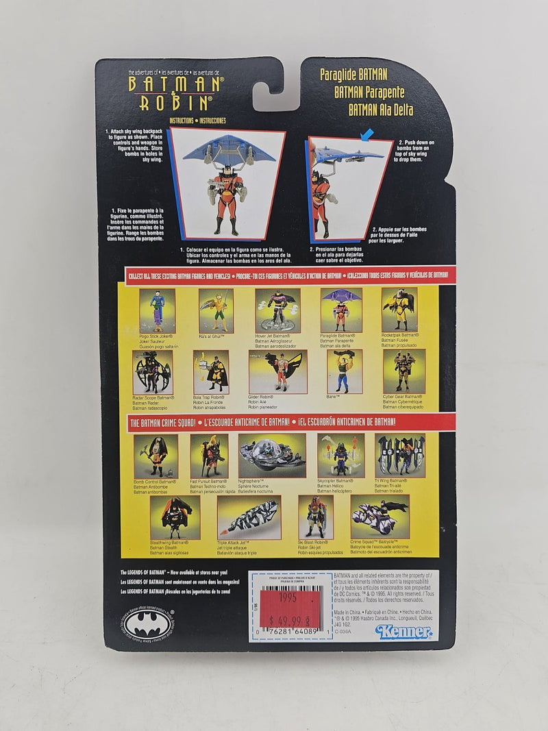 Paraglide Batman - The Adventures of Batman and Robin - 1995 Kenner 64089-64115