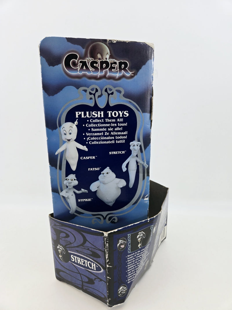 CASPER 12" Stretch Plush Toy Night Glow Eyes Tyco 1994
