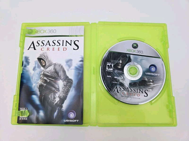 Xbox 360 Cib Complete In Box Tested And Working Assassins Creed The 1st One !