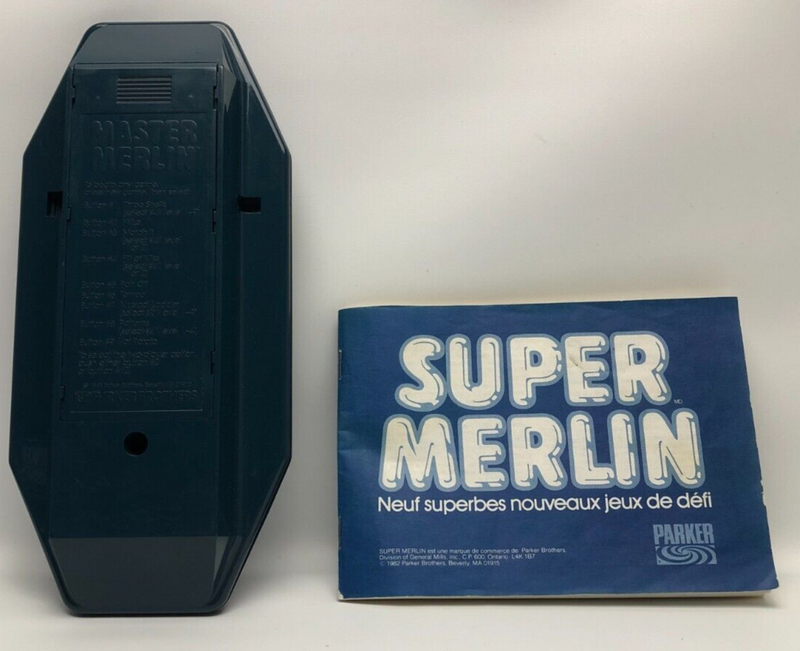 Master Merlin The Electronic Wizard Parker Brothers 1982 Working in Open Box