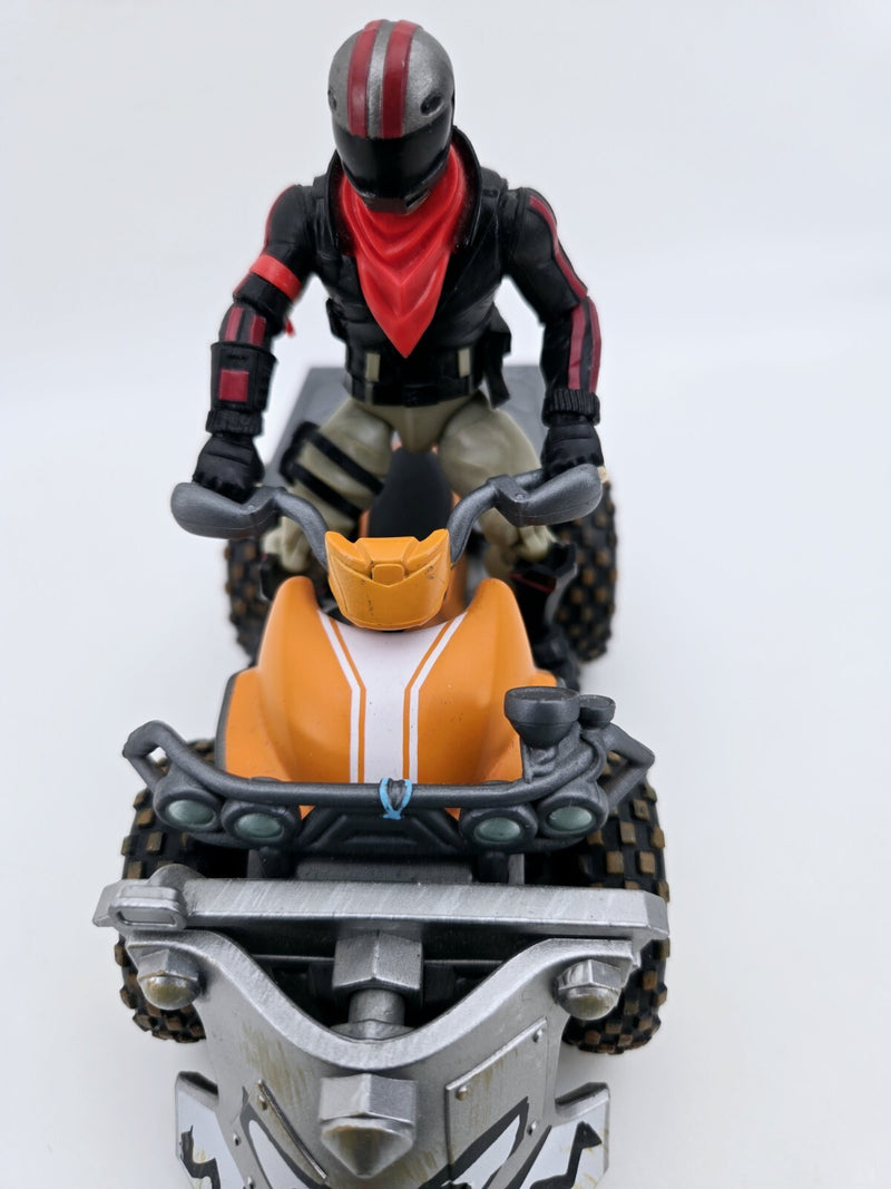 Fortnite Quadcrasher Vehicle w/ 4" Burnout Figure ~2019 Epic Games/Jazwares