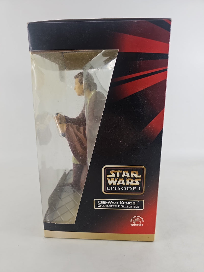 NEW Star Wars Episode 1 Obi-Wan Kenobi 9" Figure Glow in Dark Lightsaber