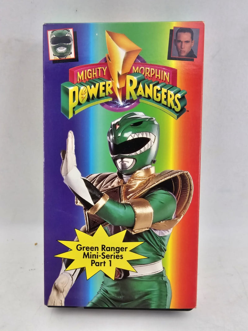 Mighty Morphin Power Rangers Green Ranger Part 1 Mini Series VHS Tape 1994 Show